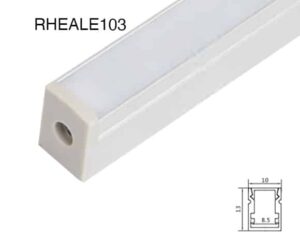 RHEALE103 ultra-slim LED profile light installed in floating ceiling