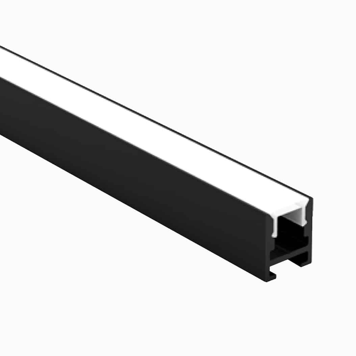 Mini Corner Profile Lighting - RHEALP119 with frosted diffuser