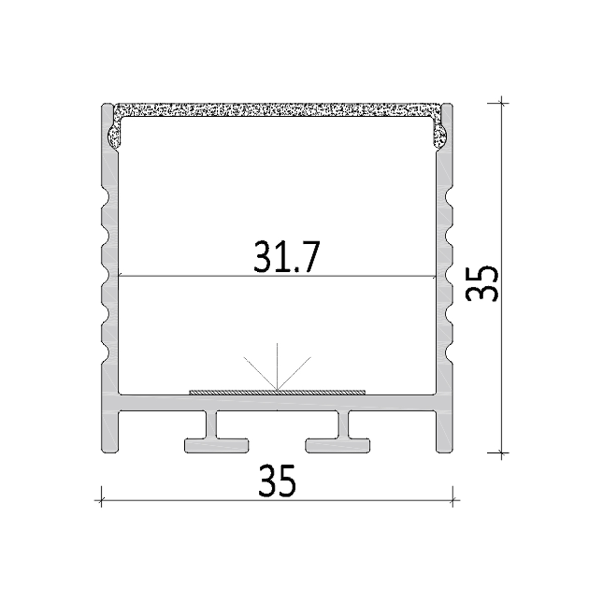 Suspended Profile Lighting  RLL 627-M3535 - Image 3