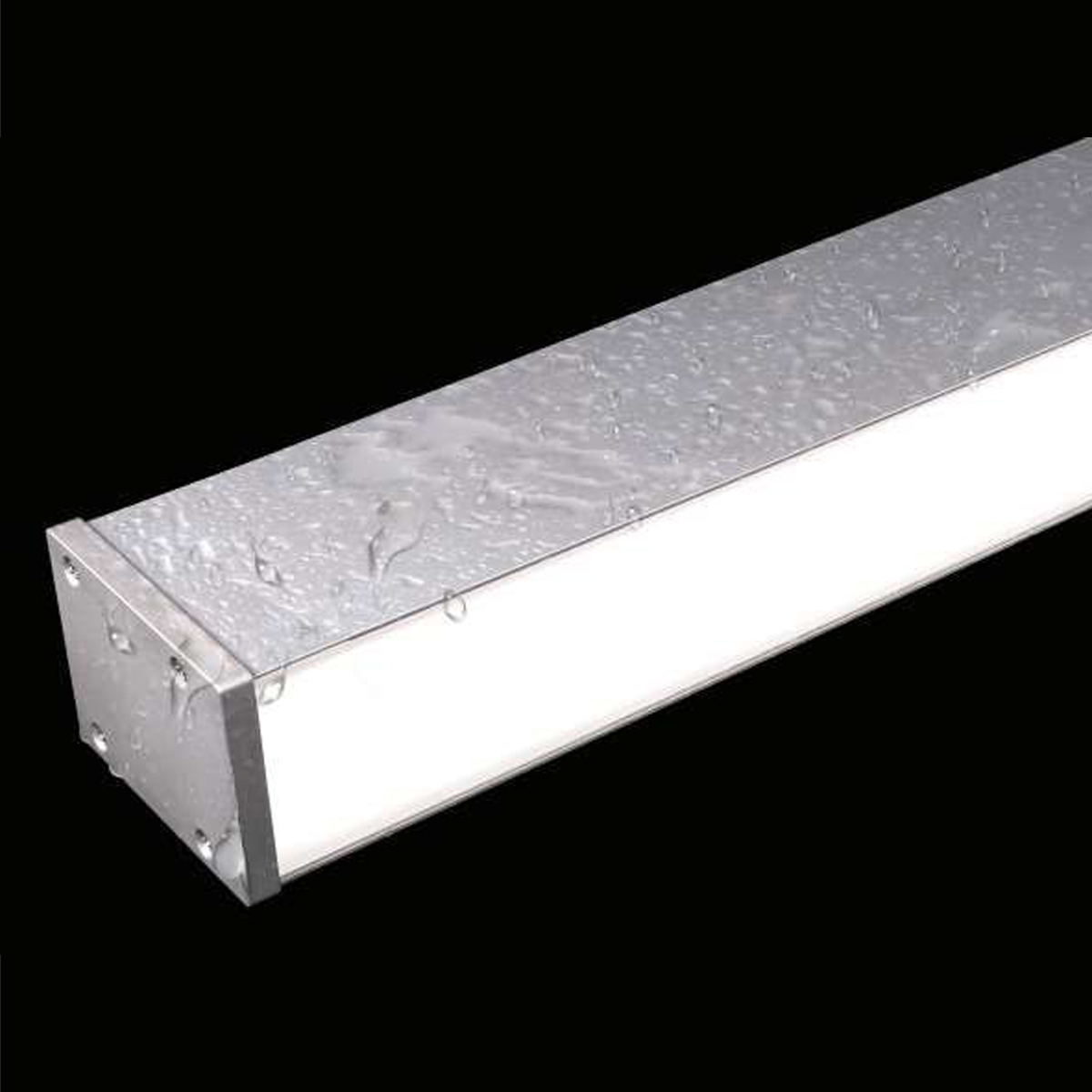 RLL-IP5475 waterproof LED profile light installed in a modern bathroom