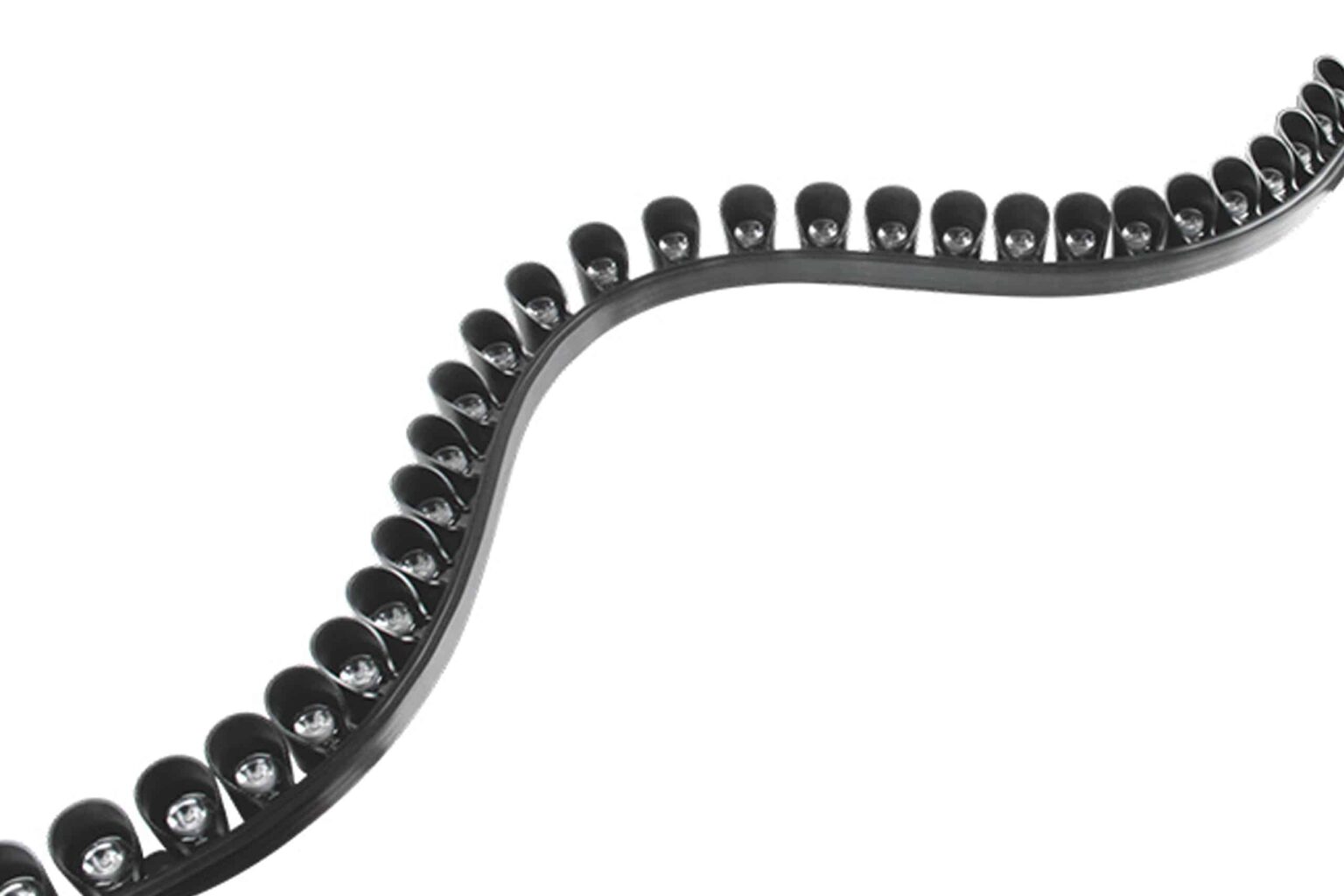 RLLFW3D5055 Flexi Wall Washer 3D LED flex installed on curved wall