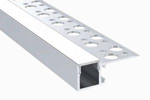 RHEA-LED-Aluminium-Profile-RHEALP068-SR1 RHEA RHEALP068-SR1 trimless LED profile channel installed in gypsum ceiling.